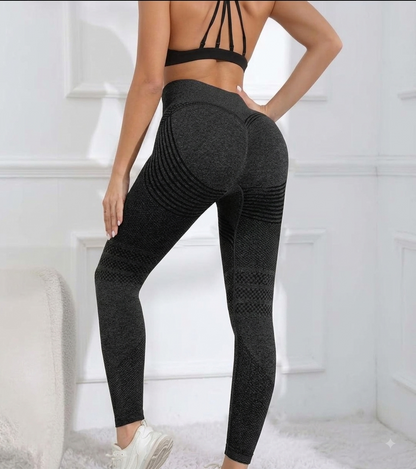 Leggings SculptFit vista trasera tejido